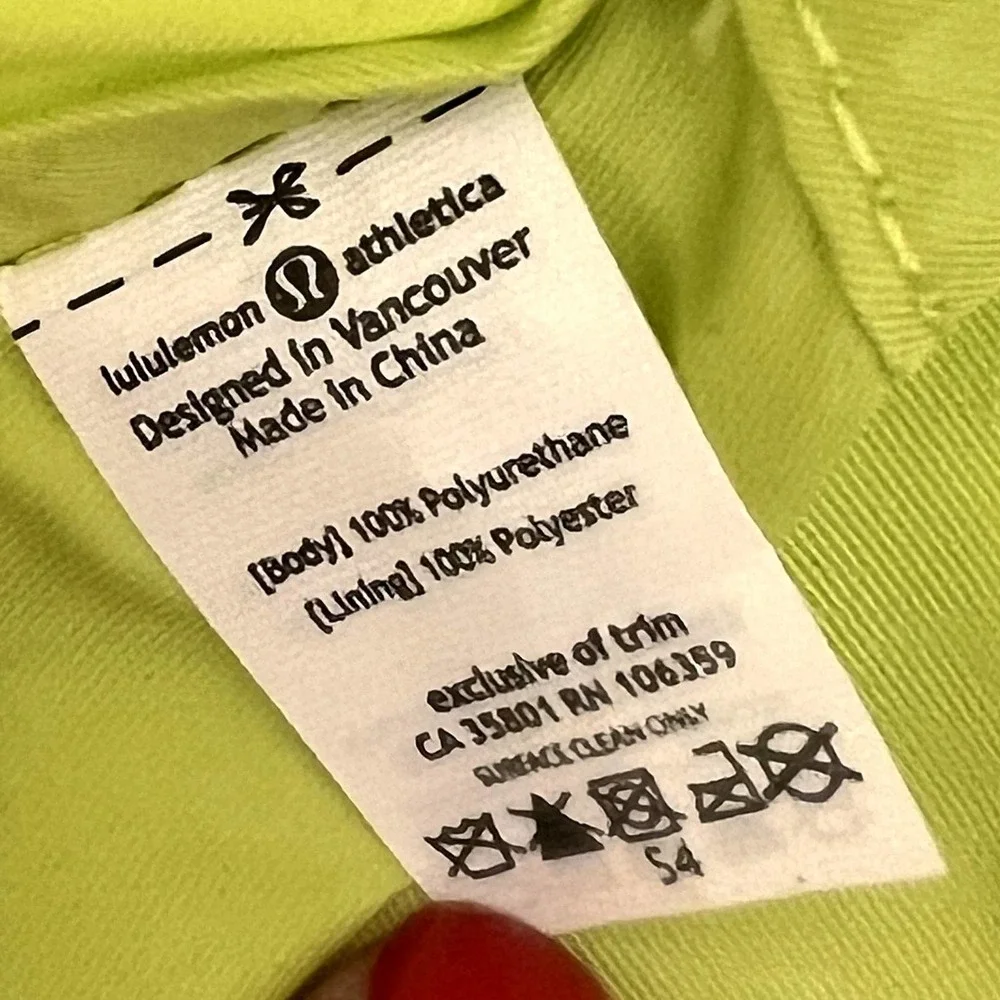 Lululemon Packable Lightweight Shopper Tote Green NWOT